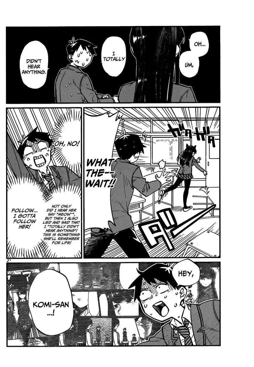 Komi-san wa Komyushou Desu Chapter 1 21